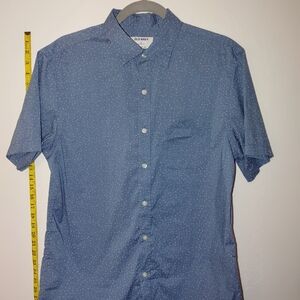 Men's Old Navy Button Down Shirt Size Medium blue